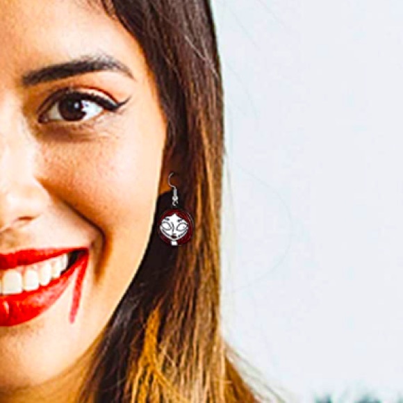 Nightmare before Christmas Drop Earrings - Picture 2 of 3